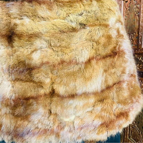 Vintage Hochschild, Kohn & Co 1940’s - 1950’s Elegant Brown Mink Fur Stole Shawl - Picture 8 of 10